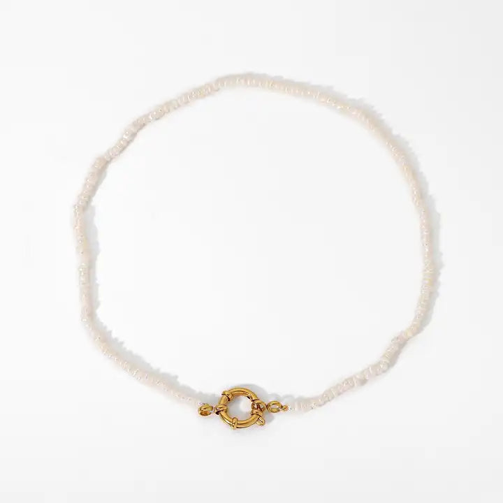Ruth Fresh Water Pearl Choker Necklace